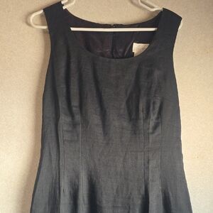 Moda International Sleeveless Black Midi Dress